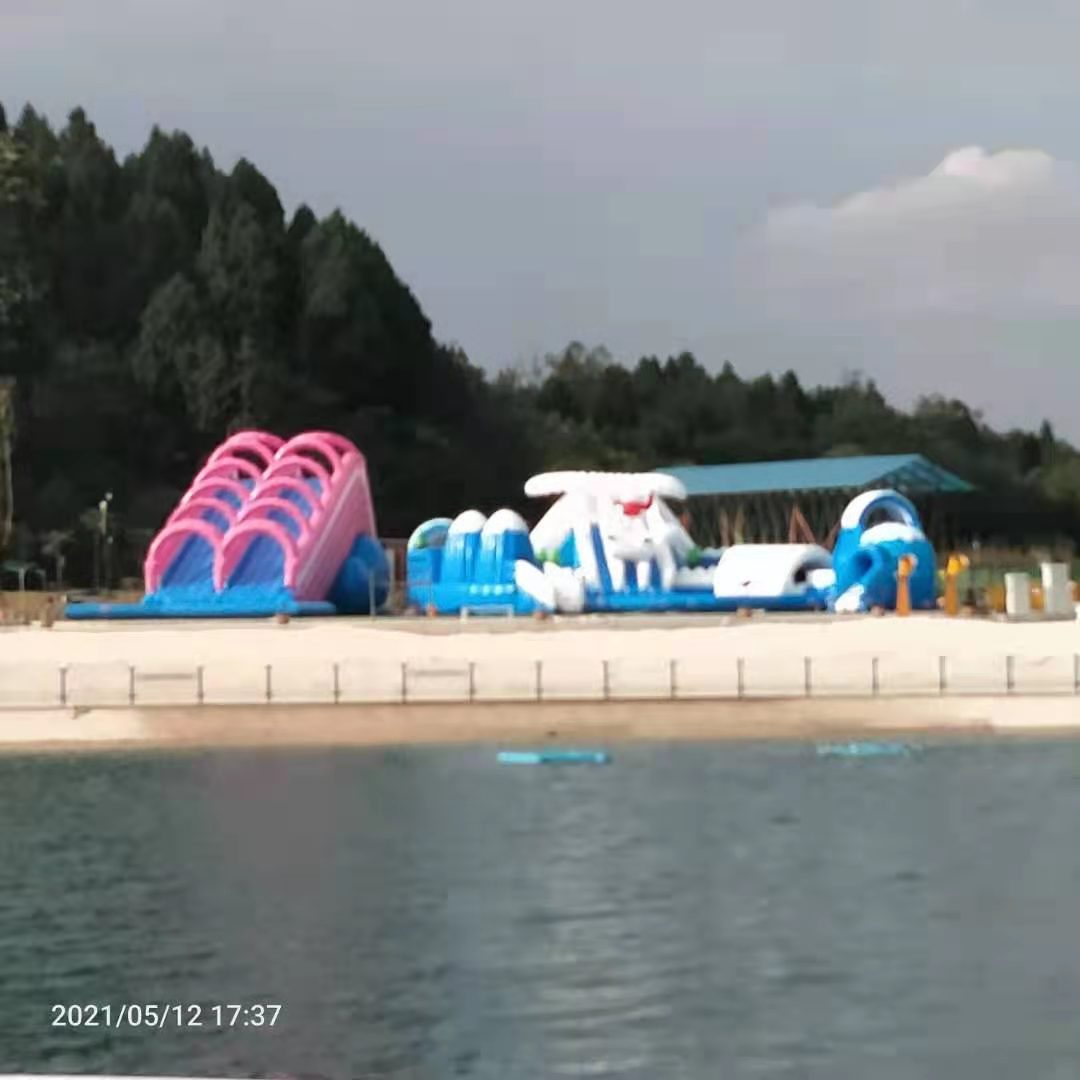 天涯镇儿童游泳池移动水上乐园